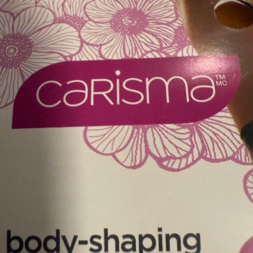 Charisma Black Body-Shaping Opaque Tights